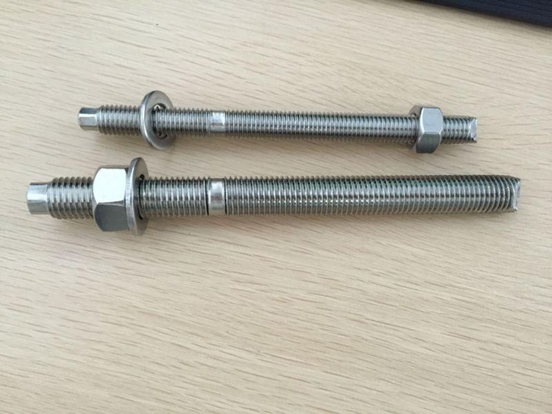 Chemical Anchor Bolts with Nut and Washer, Anchor Bolt