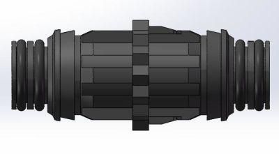 Pneumatic Plastic Union Male Quick Coupler for Mercedes Truck