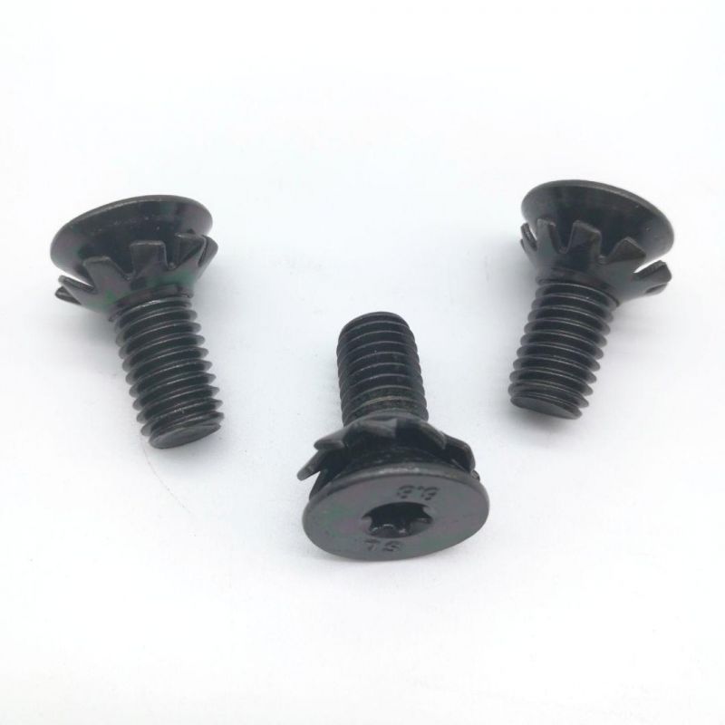 Flat Head Screws Assembled Serrated Washer Sems Screws