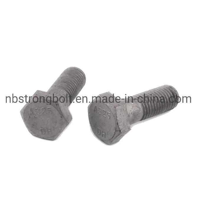 Hex Cap Screw Grade 5 with White Zinc Plated Cr3+