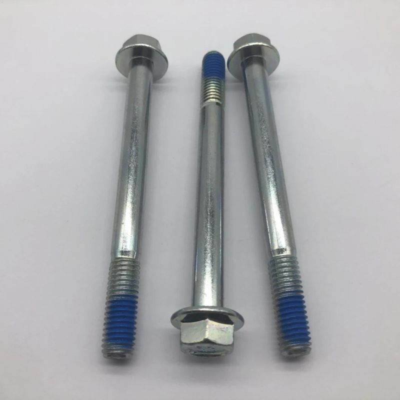 1060437 Flange Screw with ND Patch Lock M8X90 a/F 12