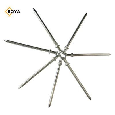 Hot Dipped Galvanized Harden Duplex Hat Nail