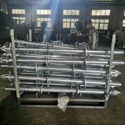 Galvanized No Dig Ground Screw Post Anchor Sleeve Anchor