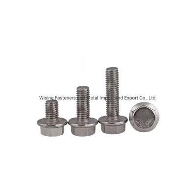 Stainless Steel 304 316 Hex Flange Head Bolts