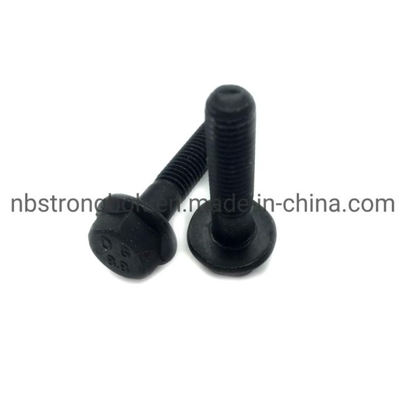 DIN6921 Screw Cl. 8.8 Black Oxid Hex Flange Bolt