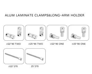 Woodworking Machine Connecting Rod Holder Clamp for Laminate Adjustment of Profile Casing Line Architraves