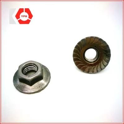 Carbon Steel Hex Flange Nuts DIN6923 Preferential Price