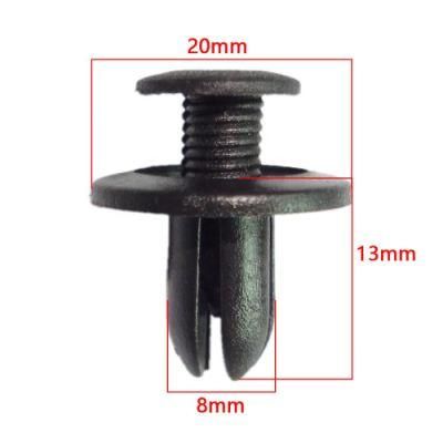 6mm 8mm Car Fastener Door Trim Panel Bumper Fender Push Type Shield Retainers Rivets Clips