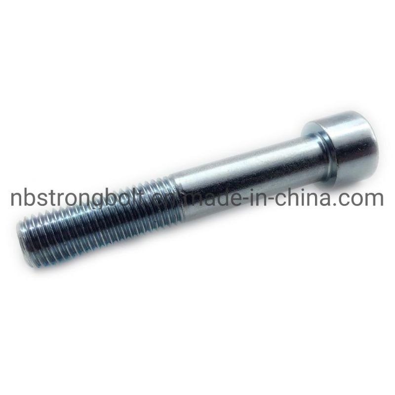 10% off Socket Bolt DIN912 Grade 8.8 with White Zinc Plated Cr3+ M10X20 FT