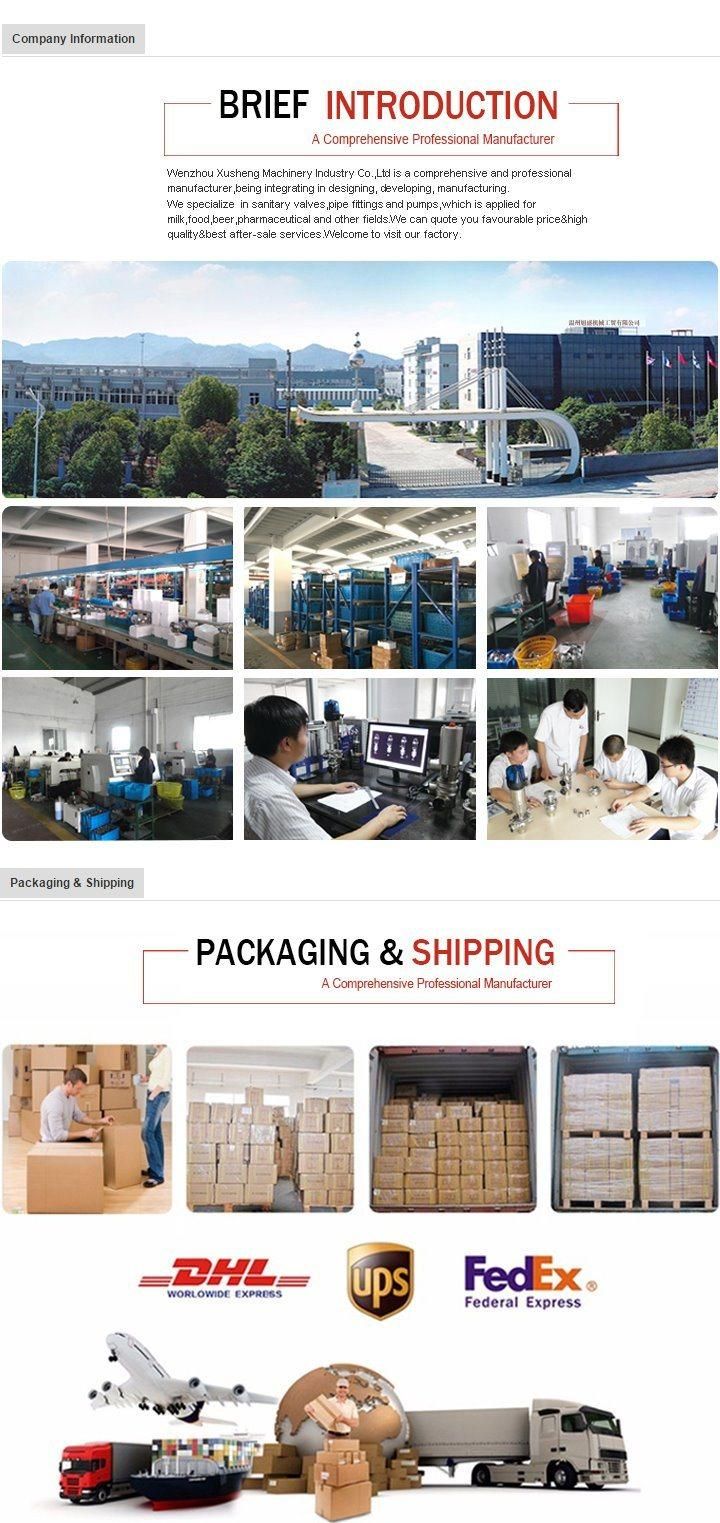 SS316L Sanitary Stainless Steel RF Flange