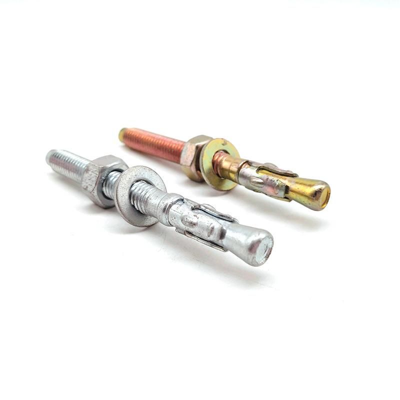 M6-M20 Galvanized Steel Wedge Anchors for Construction