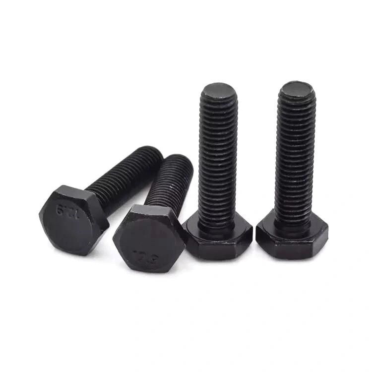 DIN931 Half Thread Black 8.8 Grade Hex Bolt