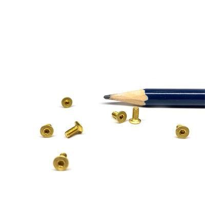 Countersunk Hexagon Socket Flat Head Allen Brass Screws