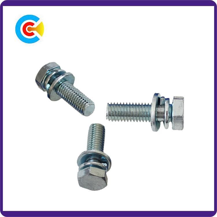 Carbon Steel Hex Head Screw Hex Screw Hex Head Screw