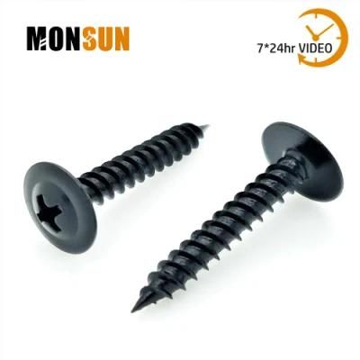 Black Phosphate Phillips Modified Truss Head Wood Screws