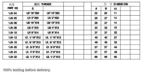 Elbow Hydraulic Adapter Jic Male to Jic Male (1J9)