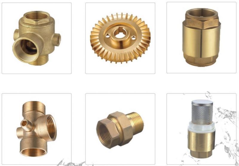 Five Way Connection/5 Way Check Valve in Brass, Nickel Plated