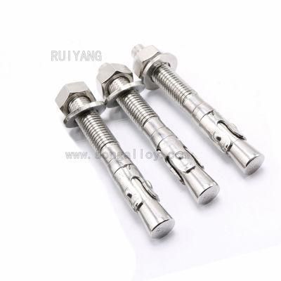 Stainless Steel Expansion Anchor Bolt and Nut Wedge Expansion Bolt