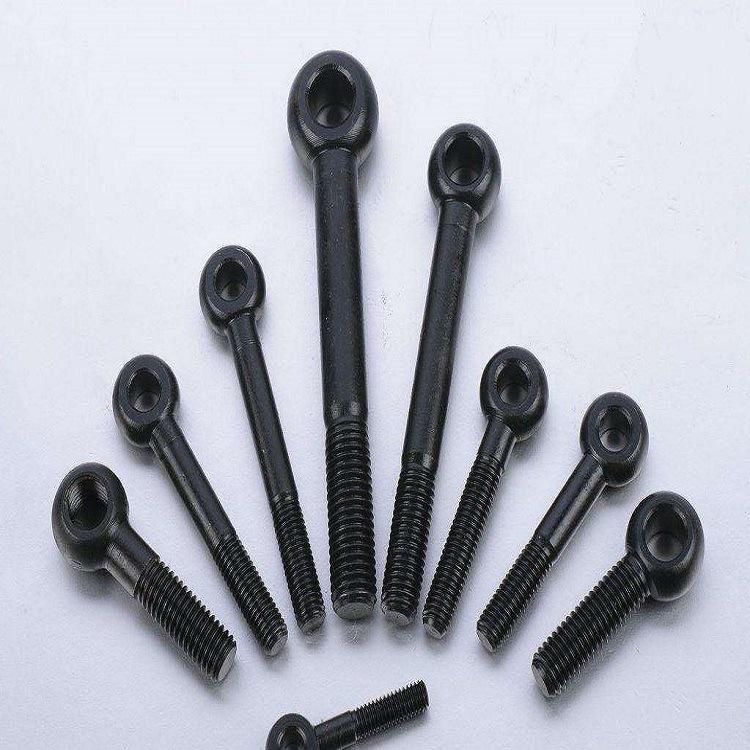 White Zp and HDG Slip Bolt Eye Bolt Ring Bolt for Coupler and Clamp