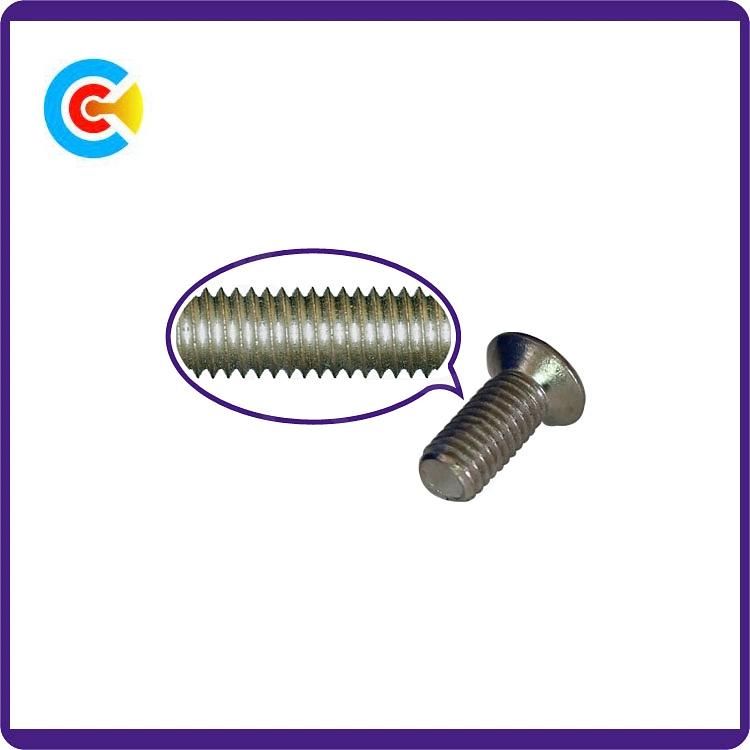 DIN/ANSI/BS/JIS Carbon-Steel/Stainless-Steel Galvanized Hand Twist Flange Hexagonal Furniture/Cabinets Fixed Screws