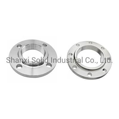 ANSI B16.5 Class 150/300/600/900/1500/2500 Stainless Steel Ss Thread Threaded Flange