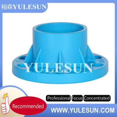 DIN or ASTM Sch40 Sch80 Standard Plastic PVC CPVC One Piece Flange