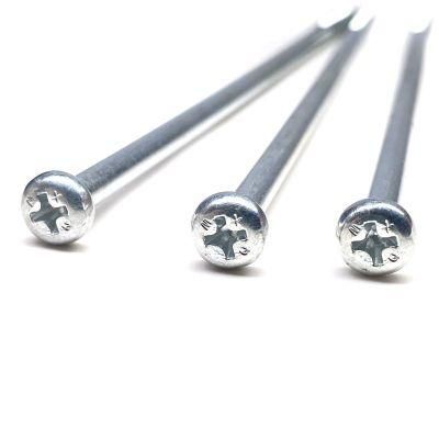 Steel Zinc Plated Pan Phillips Head Extra Long Screws