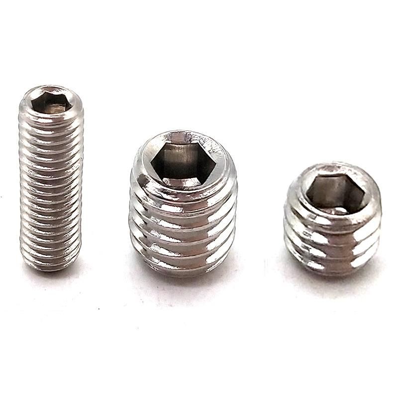 Hex Socket Set Screw with Flat Point DIN913