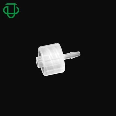 Plastic 1/16 Inch 1.6mm Hose Barb Male Luer Integral Lock Ring Adapter Luer Connector Fitting