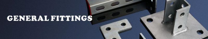 Unistrut Channel 5 Hole Flat Splice Plate Fitting, General Fittings