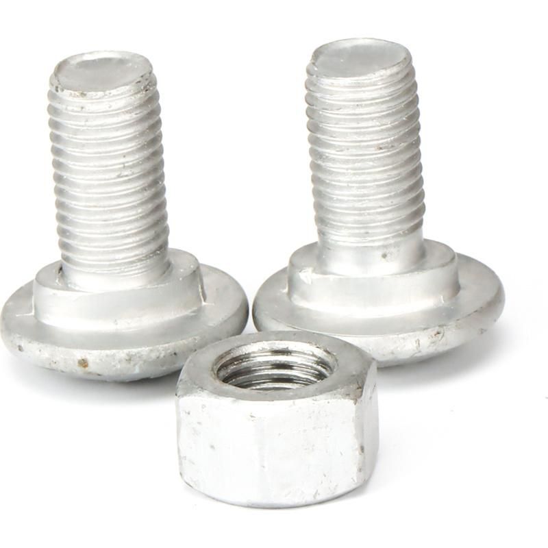 High Strength Grade 8.8 Steel HDG Guard Rail Bolt, Round Head Guard Rail Bolt