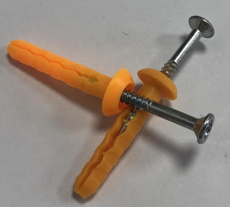 Hammer Drive Anchor Mushroom Head Nail Screws Fixing Anchor