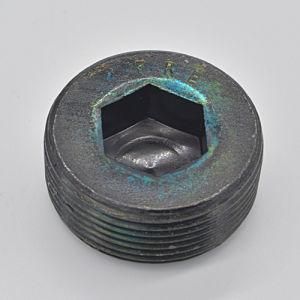 Black Zinc Plated Pipe Plug Screw (CZ257)