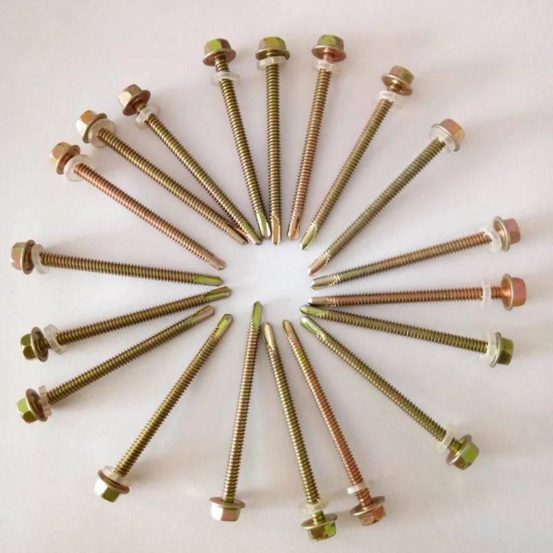Hex Washer Head Self Tapping Roof Screw Teck Screw Hex