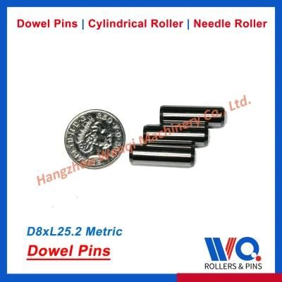 CNC Machined Chrome Steel Harderned Dowel Pins