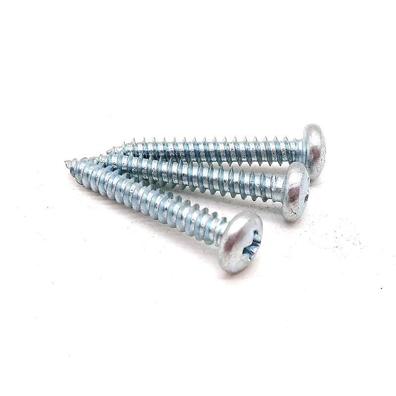 Stainless Steel/Zinc Plated DIN7981 Cross Head Self Tapping Screws