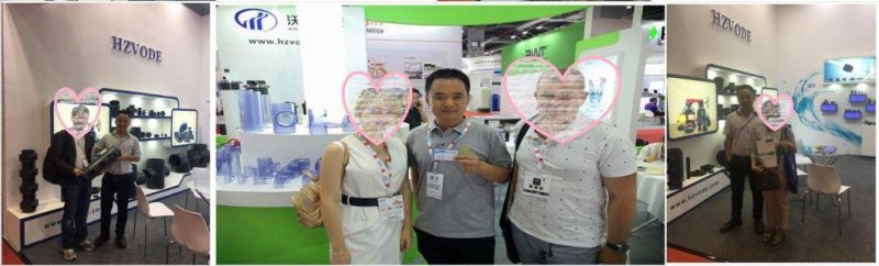 UPVC Tee for Industrial Water Treatment in High Pressure 1.6MPa by Hzvode