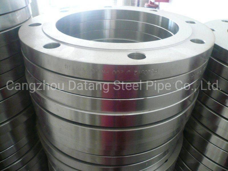 China Pipe Fitting ASME B16.9 304L Stainless Steel/Carbon Steel A105 Forged/Flat/Slip-on/Orifice/ Lap Joint/Soket Weld/Blind /Welding Neck Flanges Manufacturer
