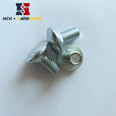 A4 M4 M6 M8 M10 M12 DIN603 DIN608 Round Head Square Neck Carriage Bolts/Mushroom Head Carriage Bolt with Short Neck or Long Neck