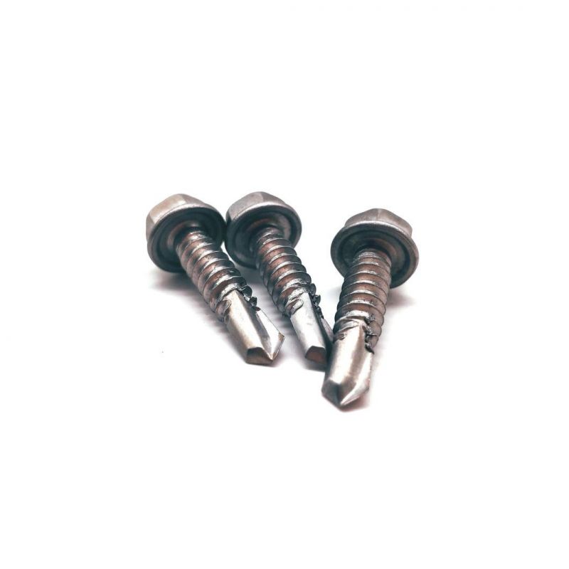 Stainless Steel Factory Ss410 304 316 DIN7981 DIN7982 DIN7504 Tek Screw Hex Flange Self Drilling Screw Roofing Screw Pan Head Phillips Screw Sheet Metal Screw