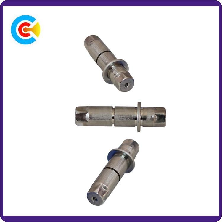 GB/DIN/JIS/ANSI Stainless-Steel/Carbon-Steel Pan/4.8/8.8/10.9 Galvanized Hexgon Non-Standard Pin for Machinery/Industry
