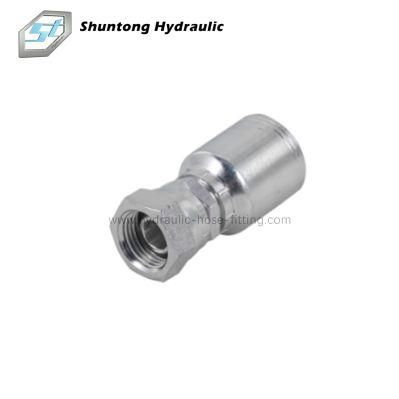 Straight Bsp Female Double Hex Hydraulic Hose Fitting One-Piece Fitting Hose Fitting