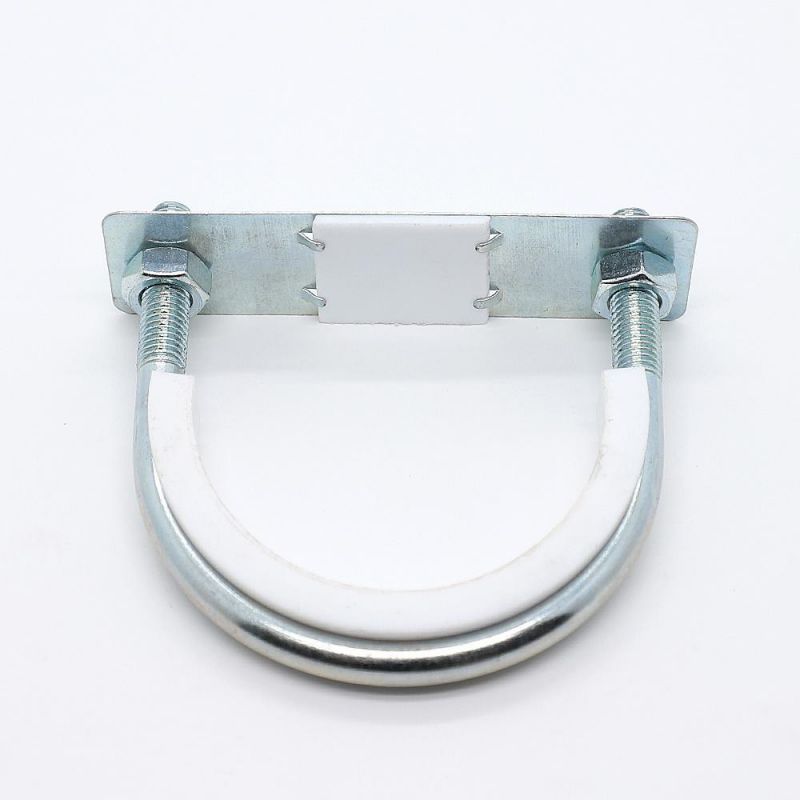 Rubber Fitting PTFE Anti-Vibration U Bolt with Pad and Nuts