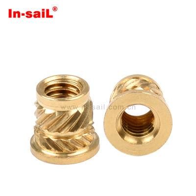 China Fastener Supplier M6 Brass Insert Fittings for Apple Watch