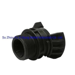 Polypropylene PP Fitting Guillemin Male Thread Coupling with Latch