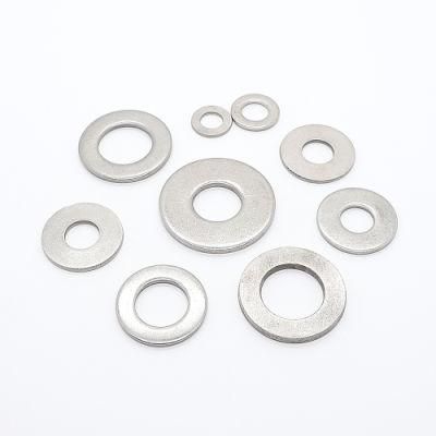 in Stock DIN125/9021 Stainless Steel Metal Flat Washer for Bolts