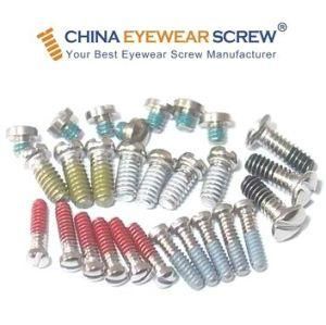 Black Nylok Coated Optical Screw (CES009)