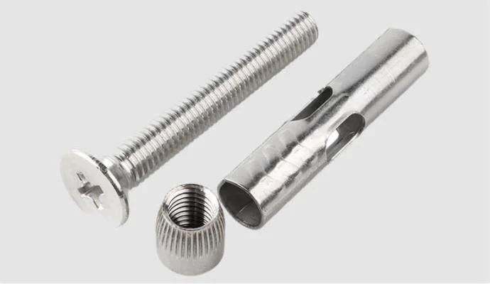 SS304 SS316 Stainless Steel High Strength ASTM DIN Standard Expansion Wedge Screw Anchor Bolt