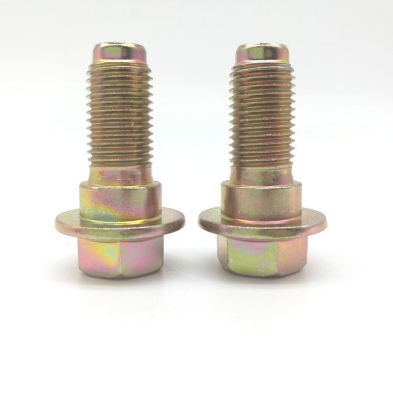 7/16-20 Seat Belt Bolt Step Screw Flange Bolt