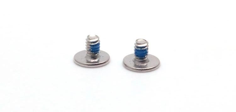 High Precision Ultra Low Head Phillips Machine Cross Recessed Small Screw with Nylon Patch